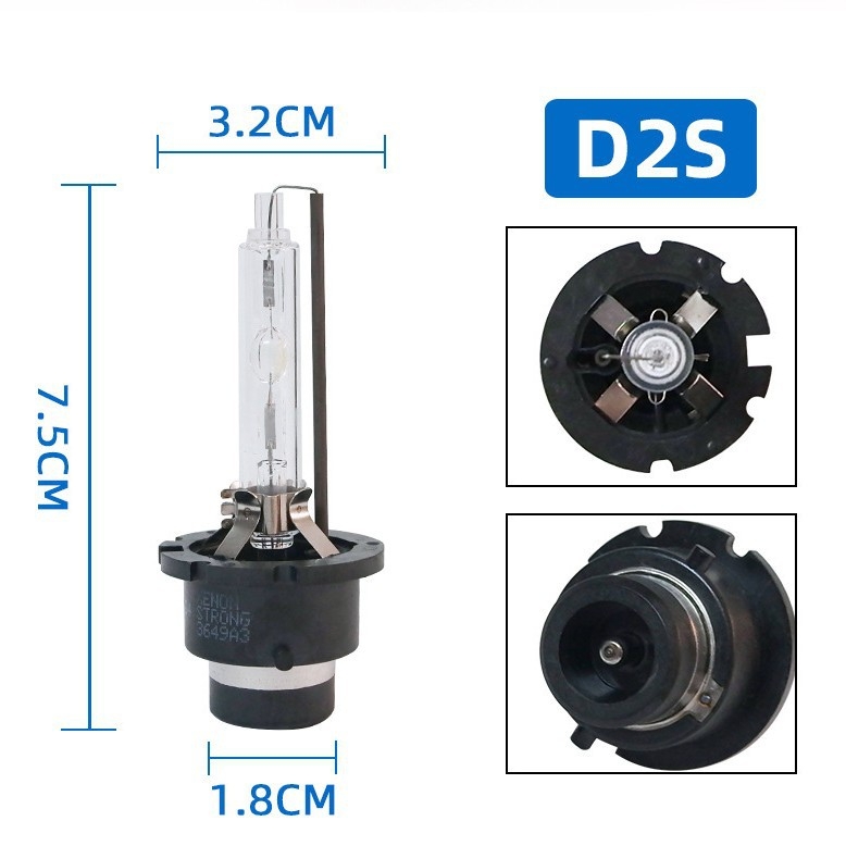 D1S Xenon žarulja s kvarcnim cijevima – 35W, 12V, 8000LM, IP67