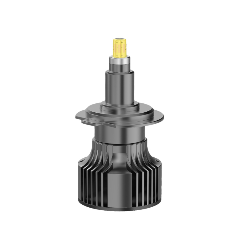 360° LED predné svetlá pre auto, 25W, 12V, 2800 lm, IP67, meď + letecký hliník, kompatibilné s H1/H3/H7/H11/9005/9006/9012