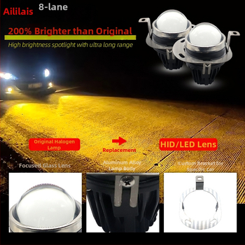 Predné hmlové svetlo LED (H11, 45W, 12V, 50000h, hliníková zliatina) pre Lada Priora Oasis/Gazelle