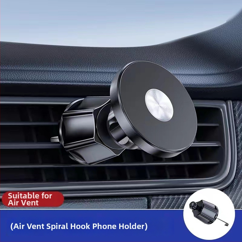 Držiak na telefón do palubnej dosky auta s magnetickým upevnením a skladacím dizajnom – univerzálny, montáž lepením