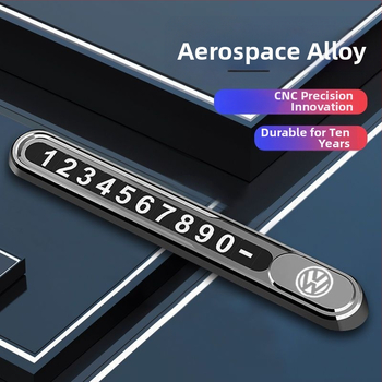 Kovová ozdoba na dočasné parkovanie auta s kontaktným číslom – štýlový doplnok do auta; Značka Ancient style; Materiál Kov; Tlač loga Áno; Typ Iný