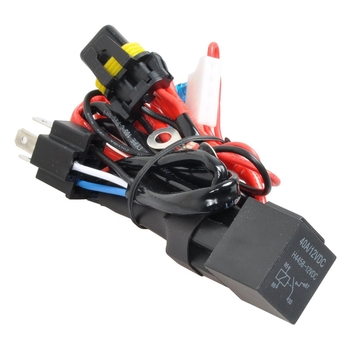 Sada xenónových svetiel H4 pre svetlá, línia vodiča s rozdelenou žiarovkou, 12V 55W, životnosť 3200h