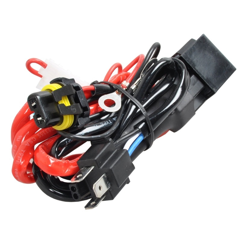 Sada xenónových svetiel H4 pre svetlá, línia vodiča s rozdelenou žiarovkou, 12V 55W, životnosť 3200h