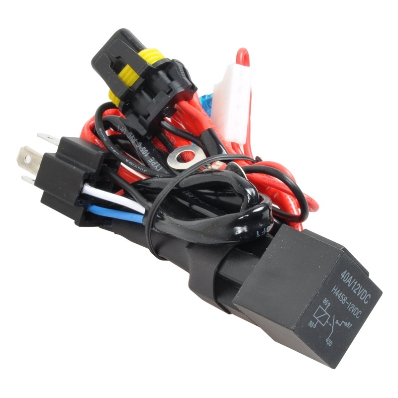 Sada xenónových svetiel H4 pre svetlá, línia vodiča s rozdelenou žiarovkou, 12V 55W, životnosť 3200h