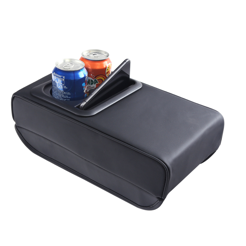 Capac pentru cotieră pentru Tesla Model 3/Y, din piele, cu suport pentru pahar, model te3520, asistență la instalare