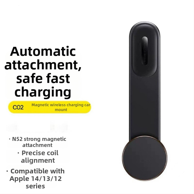 Držiak na telefón do auta s skladacím dizajnom a diskovým magnetickým vákuovým držiakom na palubnú dosku (lepené uchytenie; univerzálne; palubná doska kompatibilná; výkon: 0W; nie je nabíjateľný)