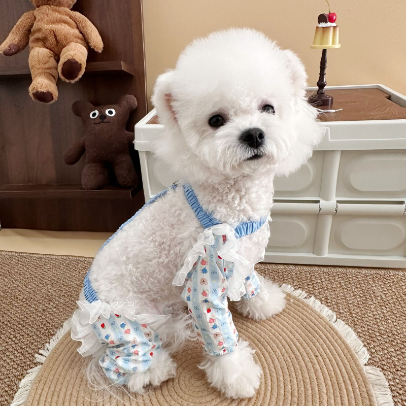 Nohavice proti prachu pre mačky a psy, polyester, vodotesné