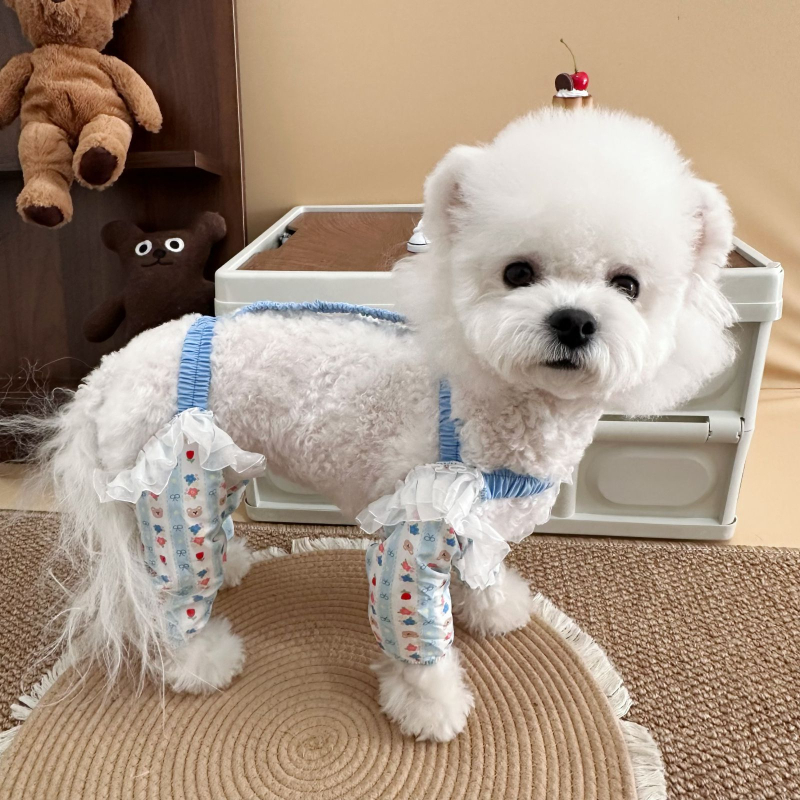 Nohavice proti prachu pre mačky a psy, polyester, vodotesné