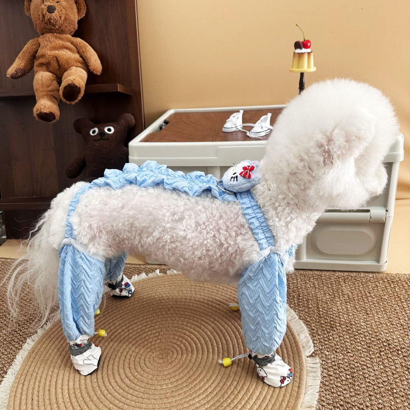 Nohavice proti prachu pre mačky a psy, polyester, vodotesné