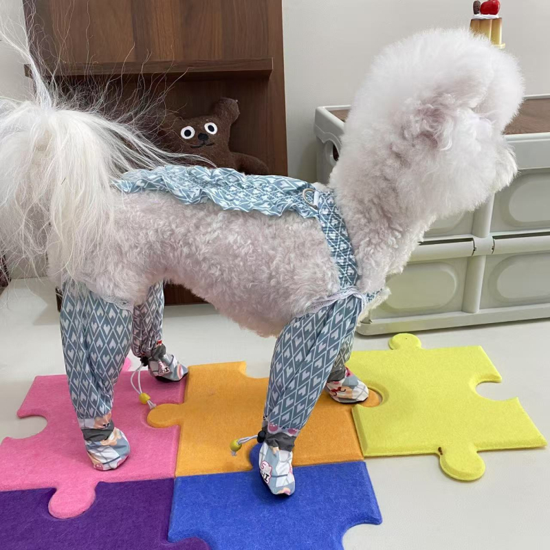 Nohavice proti prachu pre mačky a psy, polyester, vodotesné