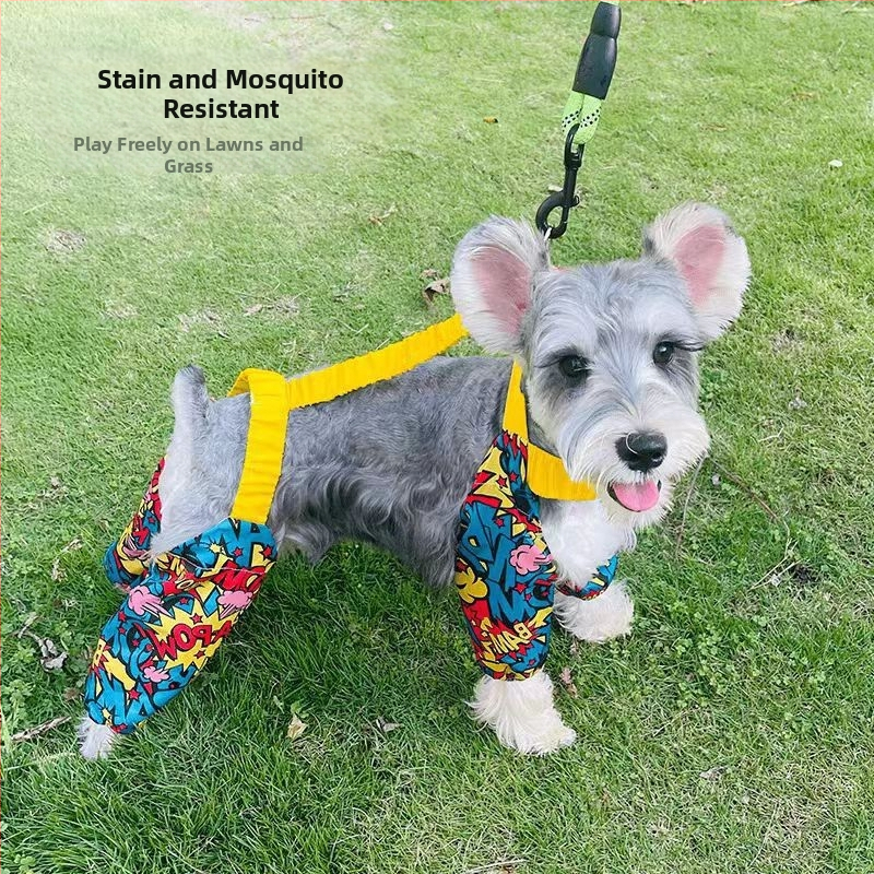 Nohavice proti prachu pre mačky a psy, polyester, vodotesné