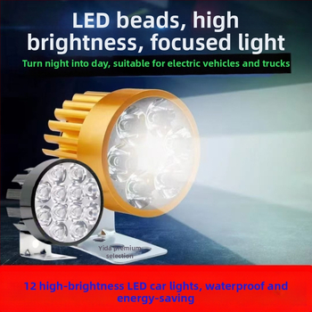 Denné svetlo s vonkajším puzdrom z hliníkovej zliatiny, xenónové svetlo, 24V, 50–60W