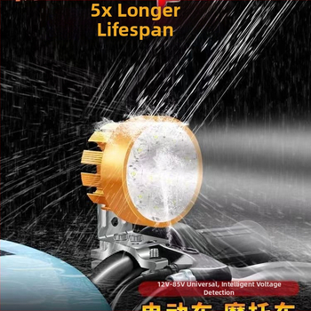 Denné svetlo s vonkajším puzdrom z hliníkovej zliatiny, xenónové svetlo, 24V, 50–60W