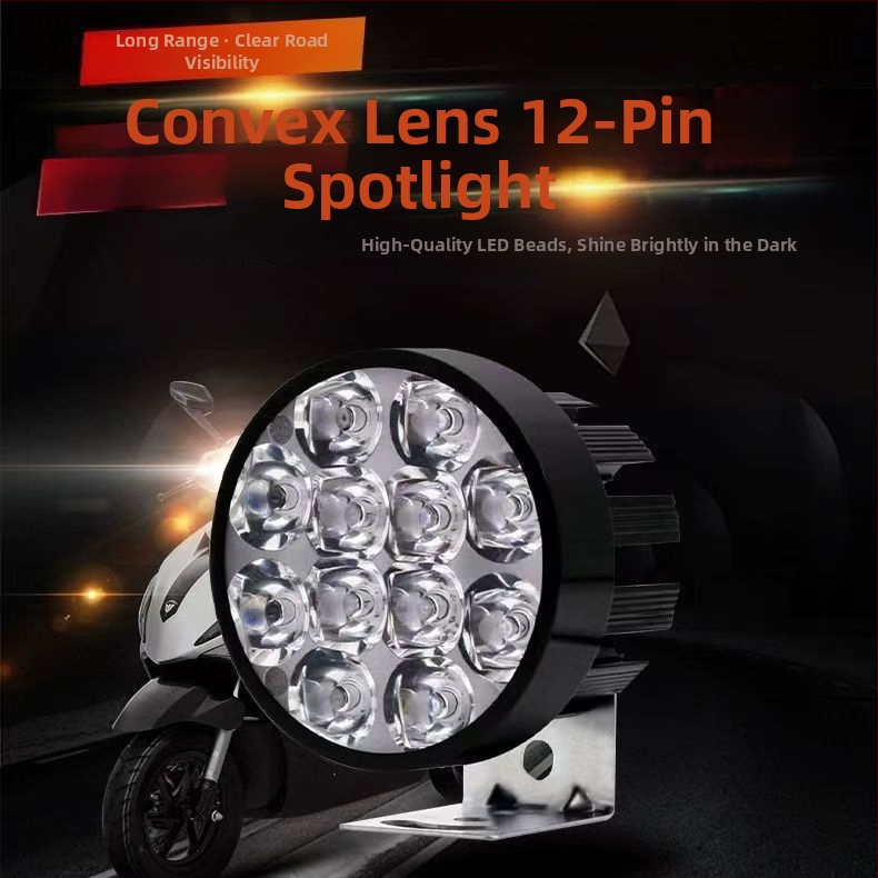 Denné svetlo s vonkajším puzdrom z hliníkovej zliatiny, xenónové svetlo, 24V, 50–60W