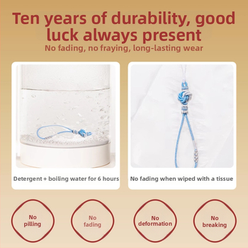 Ručne tkaný mandala náramok na telefón s rastlinným a kvetovým vzorom — Materiál: šnúra; Technika: ručné pletenie; Pôvod: Lianyungang; Pôvodný dizajn