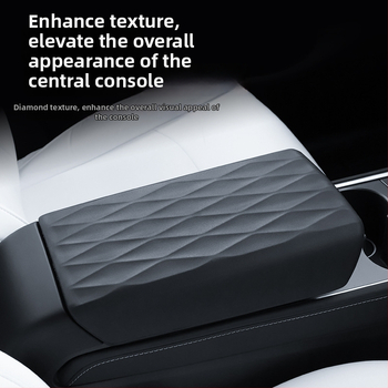 Tesla Model 3/Y centrālās konsoles roktura vāciņš – plastmasas aizsargājošs iekšējais aksesuārs, preces kods Al1024466882