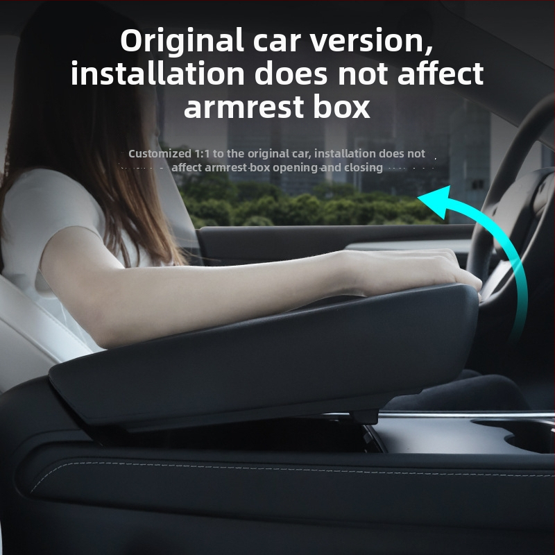 Tesla Model 3/Y keskkonsooli käetoe kaitsekate – plastikust kaitsekate siseruumide aksessuaar, tootekood Al1024466882