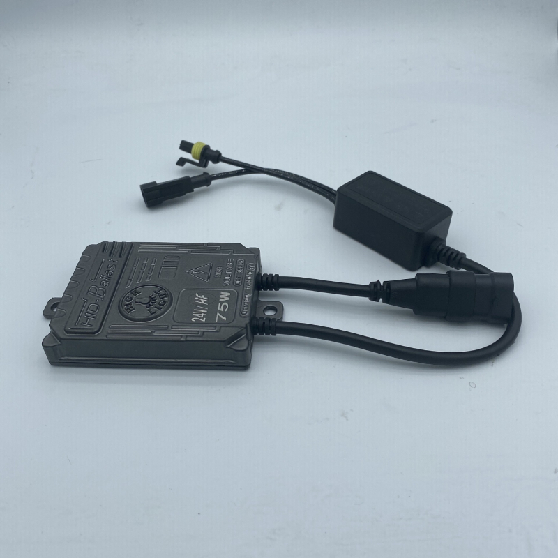 HID balast pre auto, 24V, 75W, IP67, 8000 lm, letecké hliníkové telo