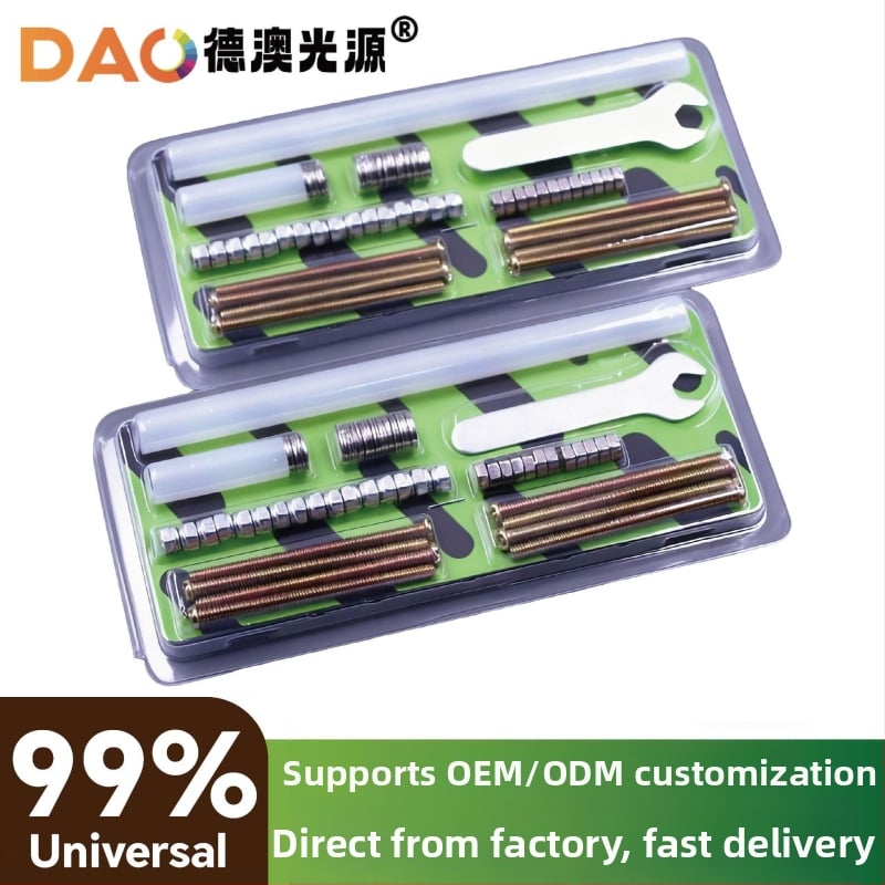 Skrutkový set pre HID Xenón svietidlo s dvojitou šošovkou a držiakom – Dea D2 universal, hliníková zliatina