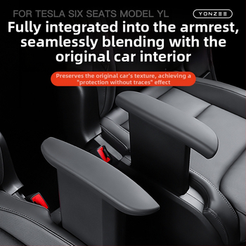Tesla Six-Seater Model YL rokas balsta pārklājums uz sēdekļa, pielāgojams, zīmols YZ