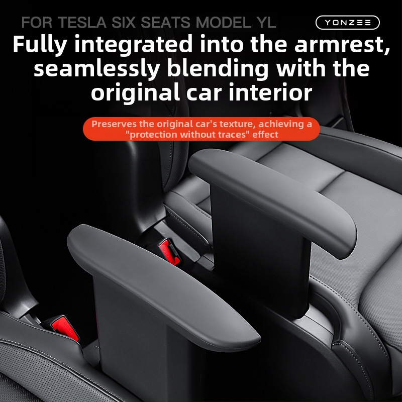 Tesla Six-Seater Model YL rokas balsta pārklājums uz sēdekļa, pielāgojams, zīmols YZ