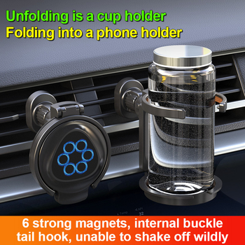 Θήκη κινητού για έξοδο κλιματισμού αυτοκινήτου, ABS, μοντέλο JCQ-07, μάρκα Runnan