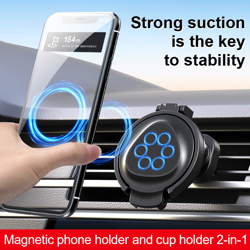 Θήκη κινητού για έξοδο κλιματισμού αυτοκινήτου, ABS, μοντέλο JCQ-07, μάρκα Runnan