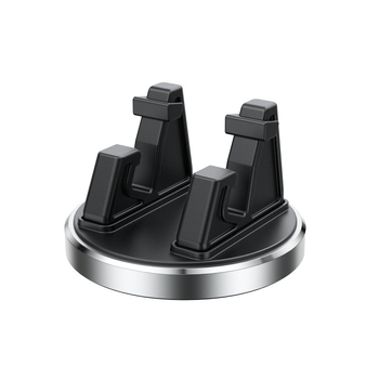 Univerzálny držiak na telefón do auta s prísavkou, 360° kovová rotácia na palubnej doske, odolný voči nárazom