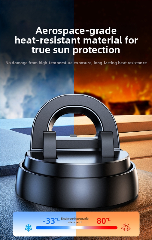 Univerzálny držiak na telefón do auta s prísavkou, 360° kovová rotácia na palubnej doske, odolný voči nárazom