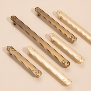 Rukoväť na nábytok pre skriňu — zliatina zinku, elektrogalvanizácia, model s jednou dierou, nový čínsky štýl, vhodné pre skrine, skrinky, dvere a zásuvky
