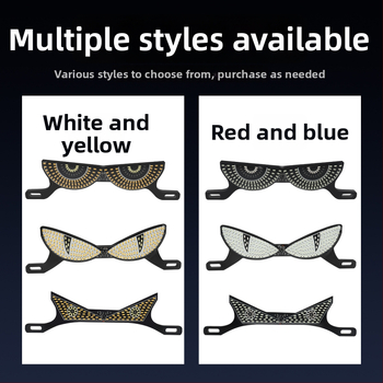 LED svetlo na poznávaciu značku motorky, akrylové telo, 12V, model motor273, univerzálna kompatibilita