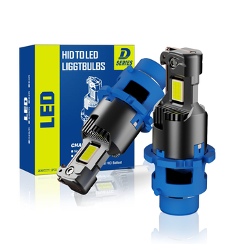 Automobilové LED svetlá D2S/D4S LED náhrada HID Xenón, 60W, 9-40V, 6000LM, IP68, hliníkové puzdro, všetko v jednom