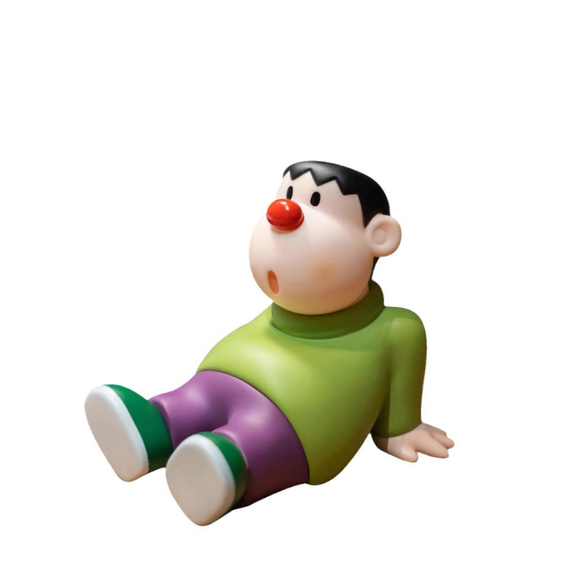 Десктоп стойка за телефон с мече с ягодов мотив; ABS/пластмаса; стил карикатура; възможност за персонализация.