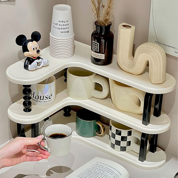 Sinan Organizator za pohranu šalica – 3-etasni stolni plastični stalak