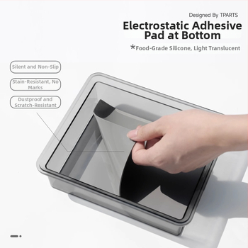 Tesla Model Y/3 centrālās konsoles uzglabāšanas kaste (YL atjaunotā izdevums) – starp sēdekļiem, plastmasas, ūdensnecaurdāma, izturīga pret spiedienu, ar rokturi