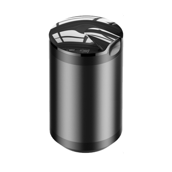 Auto pepeljara s poklopcem i ugrađenim svjetlom, model YH-1, metal, otporan na visoke temperature, 138 g