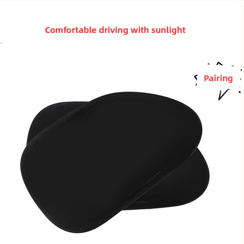 Autok slnečník s slučkou, elektrostatický PVC film pre zadné sklo – podložka na blokovanie svetla pre letnú izoláciu