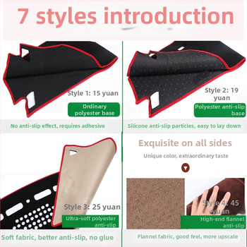 Slnečná clona stredovej konzoly pre Kia Sportage (2017–2022), materiál: polyesterový flanel semiš