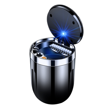 Auto pepelnjak s poklopcem, kreativan i personaliziran višenamjenski unutarnji dodatak za automobil, ABS premaz, model QCYHG, ubrizgavanje, masa 160 g