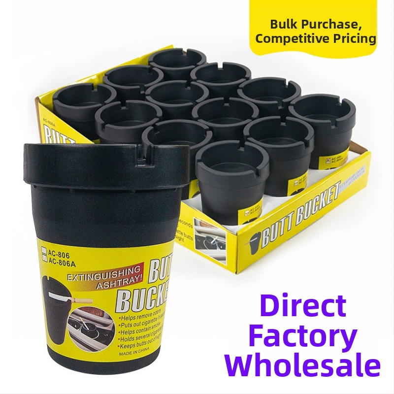 Pepeljara za auto, plastična, model AC-806, težina 75 g, brend carfu, namijenjena za unutrašnjost automobila