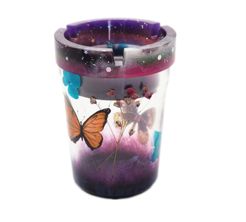 Silikónová valcová forma na popolník do auta, forma na pečenie