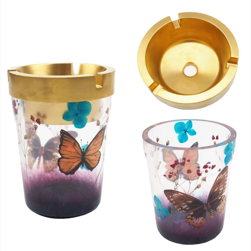 Silikónová valcová forma na popolník do auta, forma na pečenie