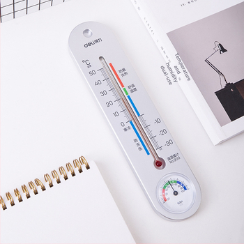 Nástenný teploměr a vlhkoměr pre vnútorné použitie – meranie teploty a vlhkosti pre kanceláriu, detskú izbu, skleník alebo sklad