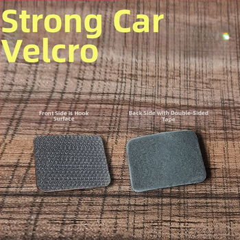 Automobilová ozdoba s Velcro pre palubnú dosku, protišmyková podložka, obojstranné Velcro, blokovanie svetla