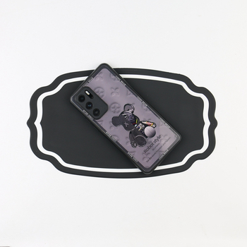 Automobilska protuklizna podloga za ploču s držačem za telefon — PVC materijal, otpornost na visoke temperature, Qianxiang, model QX9259