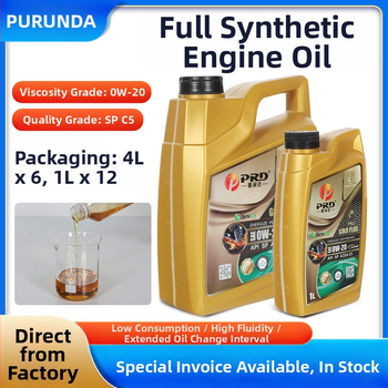 Úplne syntetický olej pre benzínové motory 5W-40, API SP, pre automobily