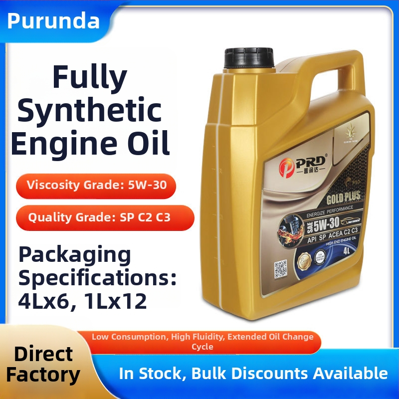 Úplne syntetický olej pre benzínové motory 5W-40, API SP, pre automobily