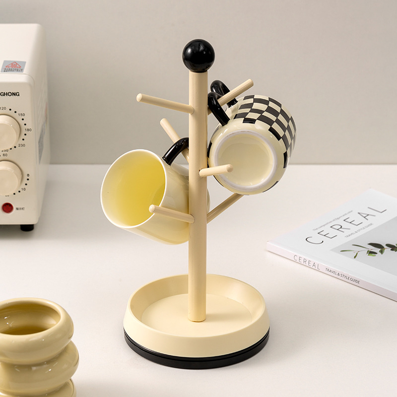 Organizator kozmetike, plastičan, 1 etaža, podni stalak, moderni minimalistički stil