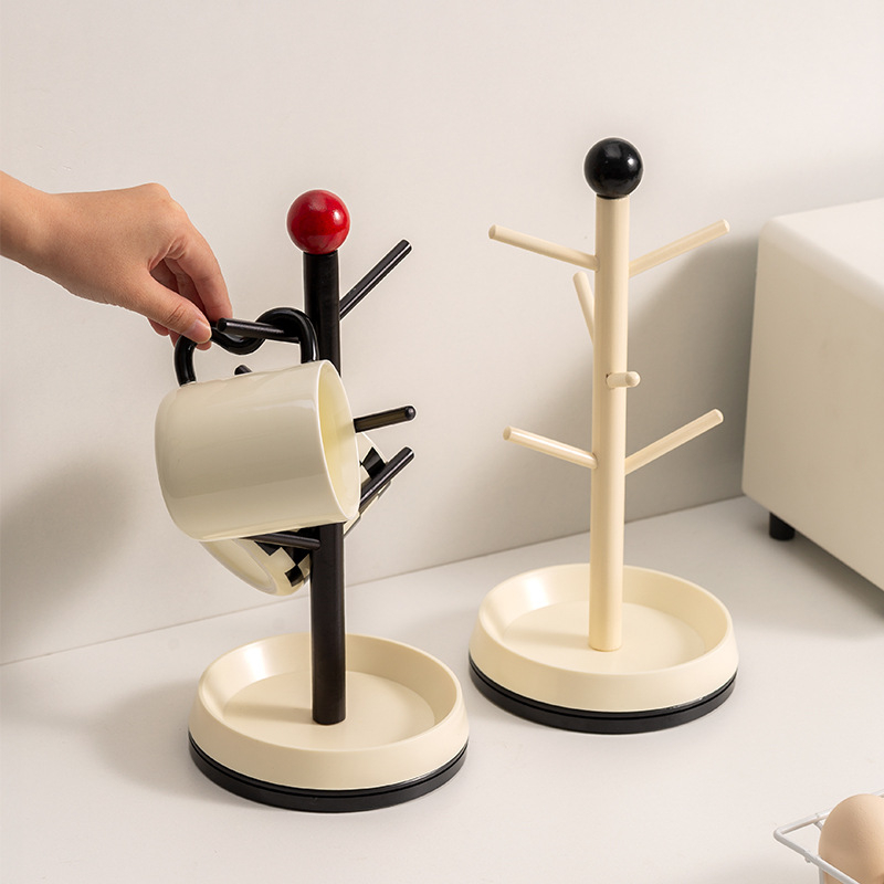 Organizator kozmetike, plastičan, 1 etaža, podni stalak, moderni minimalistički stil
