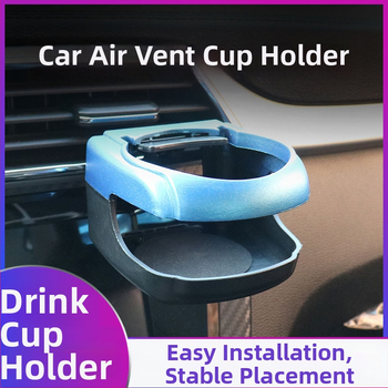 Automobiļu krūžu turētājs gaisa izvadam, no plastmasas, uzstādāms transportlīdzeklī